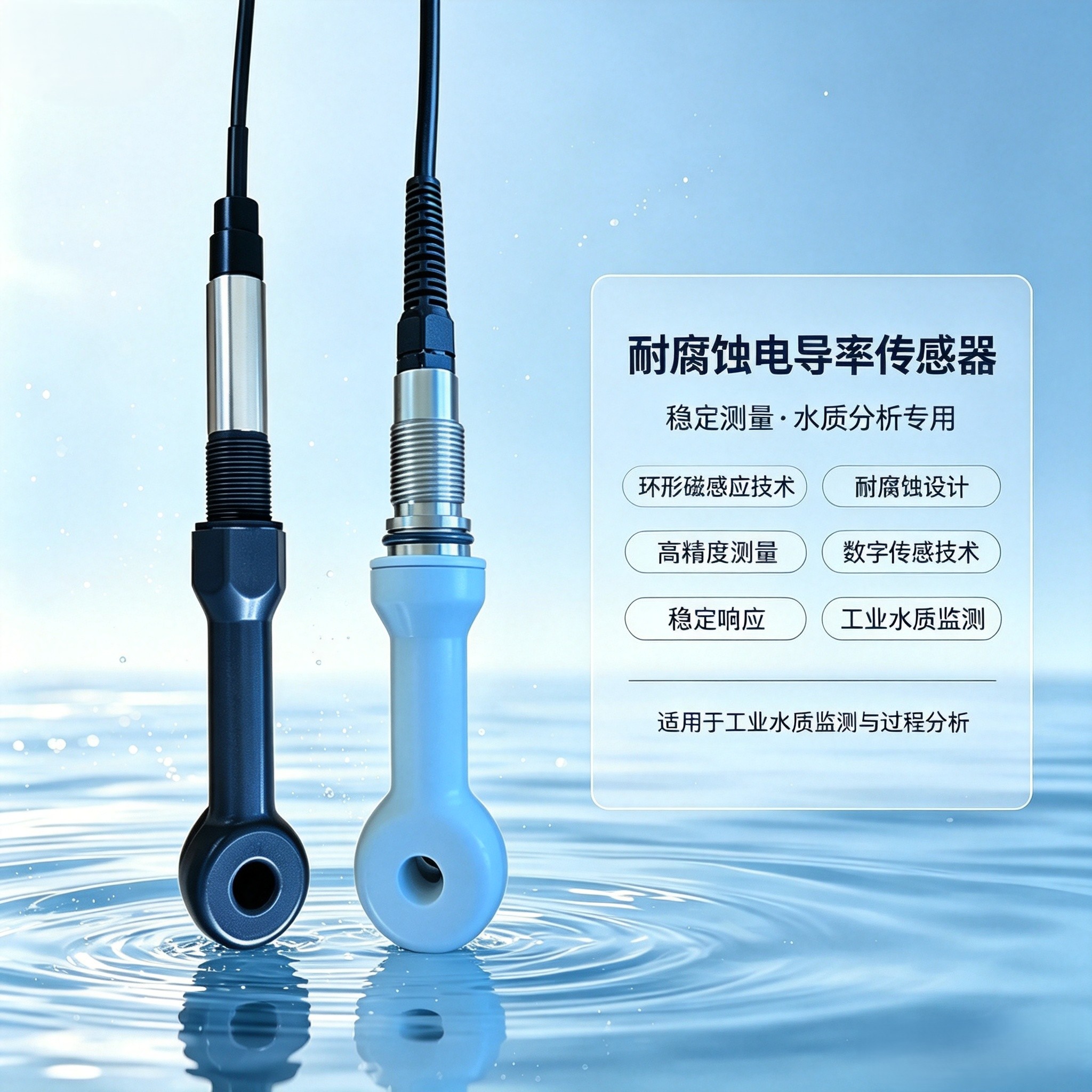 忻成科技MS680 系列在线感应式电导传感器耐腐蚀高精度电导率电极