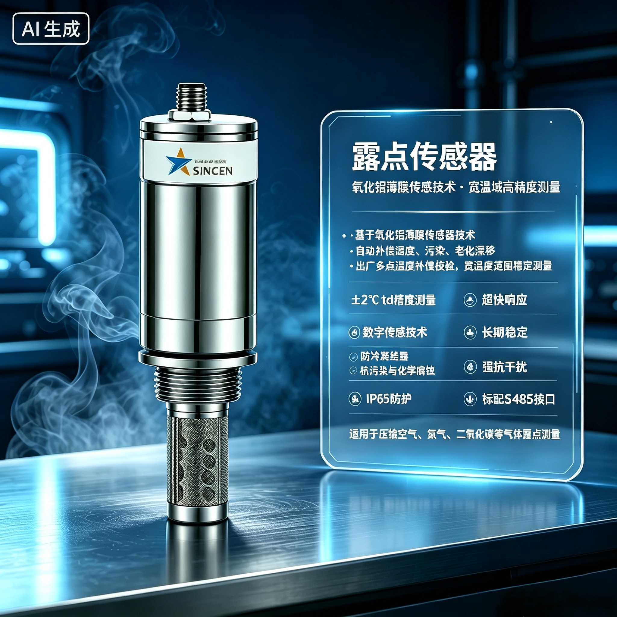 忻成科技SDP18系列露点传感器水分仪变送器